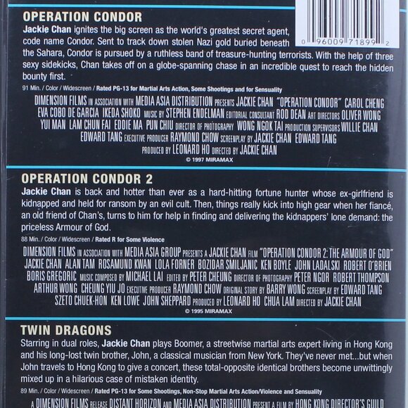 Jackie Chan 3 Film Collection on DVD - Picture 6 of 6